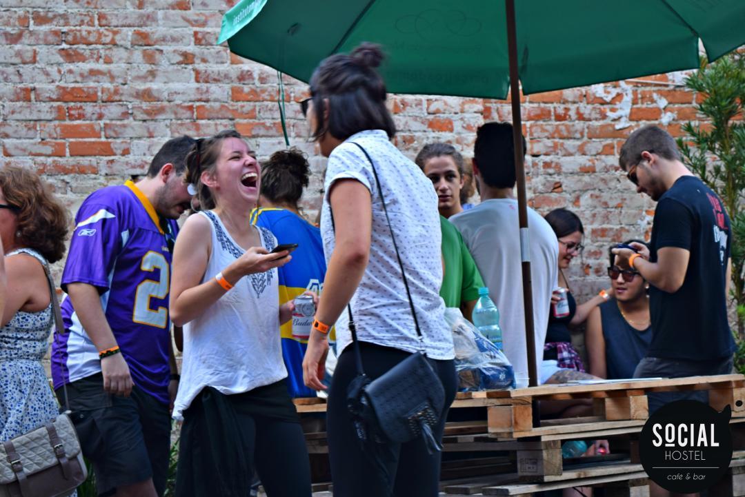 Social Hostel Cafe E Bar Κουριτίμπα Εξωτερικό φωτογραφία
